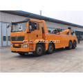 Shacman 8x4 20t 20ton 25t 25ton camión de remolque de restricciones con grúa rotativa